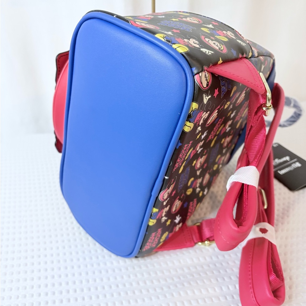 NWT LOUNGEFLY Disney Mickey Mouse Kids Backpack - Picture 8 of 8